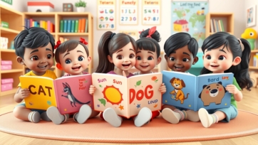 Reading Practice for Preschool and Kindergarten Kids