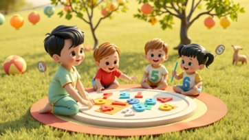 Basic Math Practice for Preschool Kids