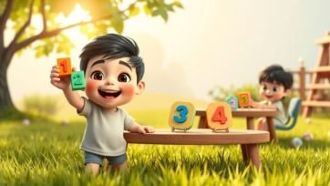 Math Learning for Kids – Counting and Basic Numbers